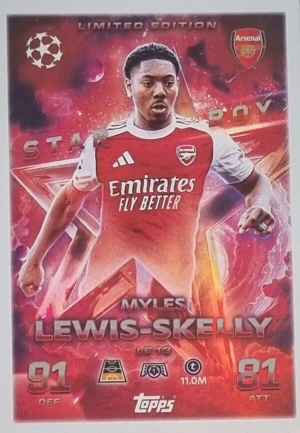 Topps Match Attax Champions League 2025/26 Limited Edition LE 13 Myles Lewis-Skelly kaufen