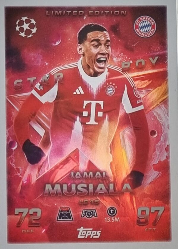 Topps Match Attax Champions League 2025/26 Limited Edition LE 15 Jamal Musiala kaufen