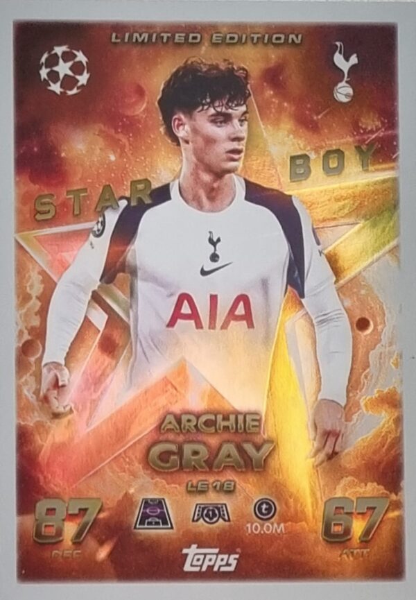 Topps Match Attax Champions League 2025/26 Limited Edition LE 18 Archie Gray kaufen