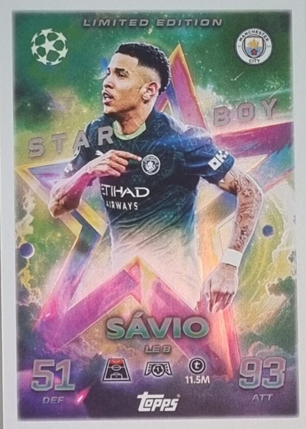 Topps Match Attax Champions League 2025/26 Limited Edition LE 08 Savio kaufen