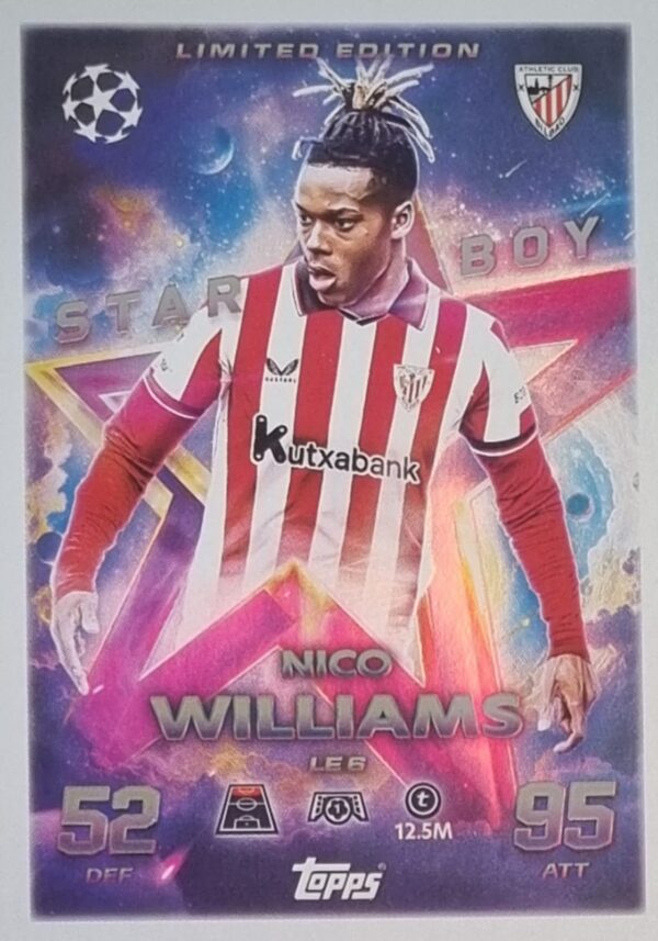 Topps Match Attax Champions League 2025/26 Limited Edition LE 06 Nico Williams kaufen