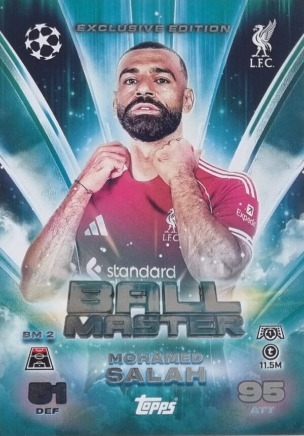 Topps Match Attax Champions League 2025/26 Ball Master BM 2 MOHAMED SALAH kaufen