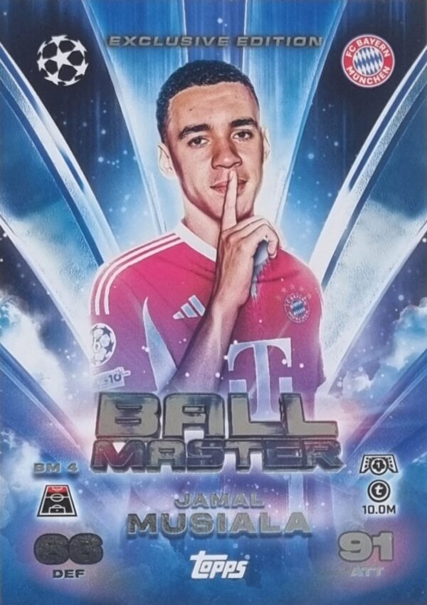 Topps Match Attax Champions League 2025/26 Ball Master BM 4 JAMAL MUSIALA kaufen