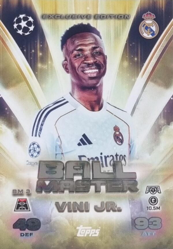 Topps Match Attax Champions League 2025/26 Ball Master BM 3 VINI JR. kaufen