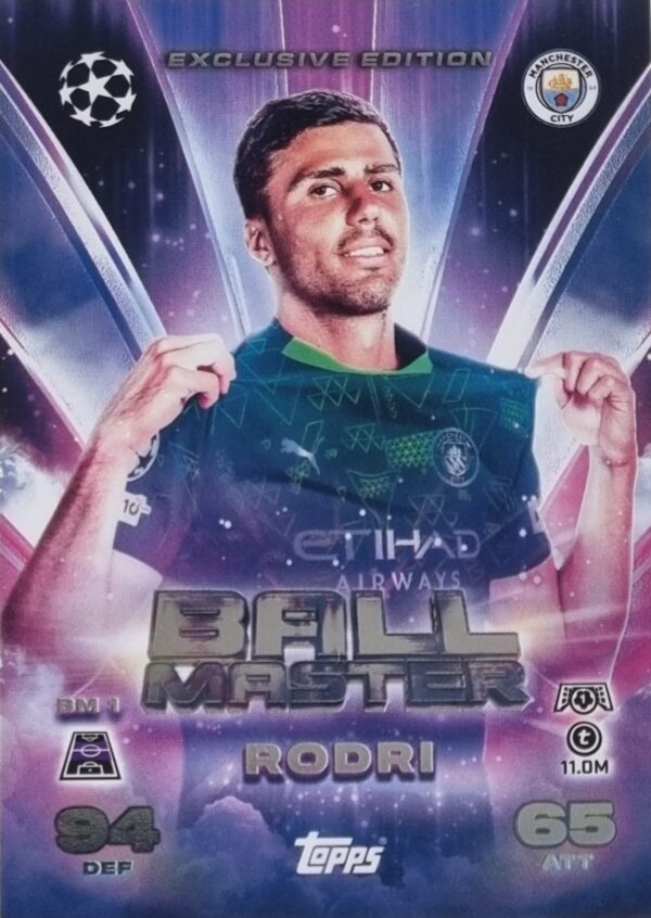 Topps Match Attax Champions League 2025/26 Ball Master BM 1 RODRI kaufen