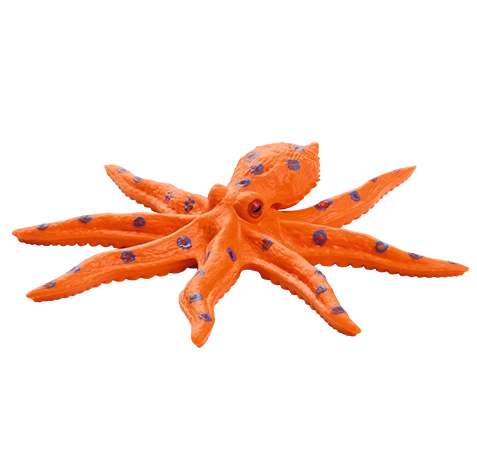 Blue Ocean Planet WOW Toxic Creatures | Figur 18: Großer Braungeringelter Krake