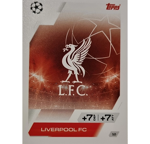 Topps Match Attax Champions League 2025/26 Karte 010 LIVERPOOL FC