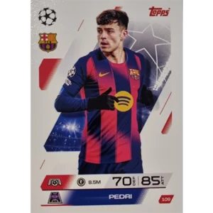 Topps Match Attax Champions League 2025/26 Karte 109 PEDRI