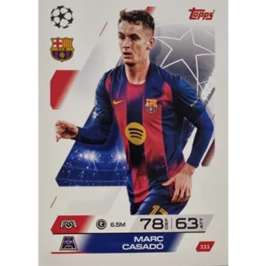 Topps Match Attax Champions League 2025/26 Karte 111 MARC CASADO