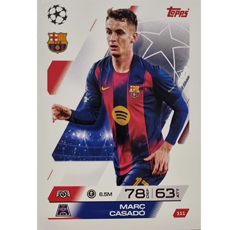 Topps Match Attax Champions League 2025/26 Karte 111 MARC CASADO