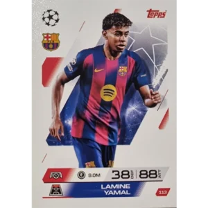 Topps Match Attax Champions League 2025/26 Karte 113 LAMINE YAMAL