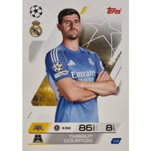 Topps Match Attax Champions League 2025/26 Karte 119 THIBAUT COURTOIS