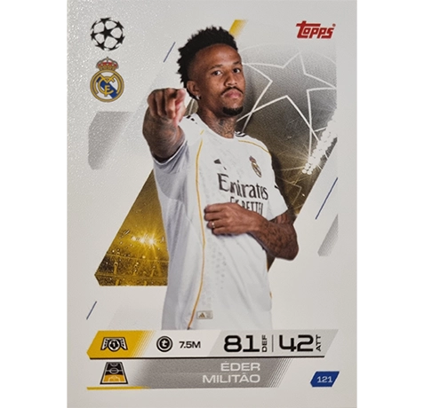 Topps Match Attax Champions League 2025/26 Karte 121 EDER MILITAO