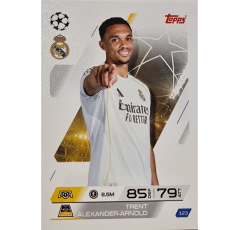 Topps Match Attax Champions League 2025/26 Karte 123 TRENT ALEXANDER ARNOLD
