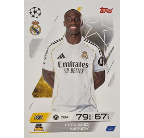 Topps Match Attax Champions League 2025/26 KARTE 124 FERLAND MENDY