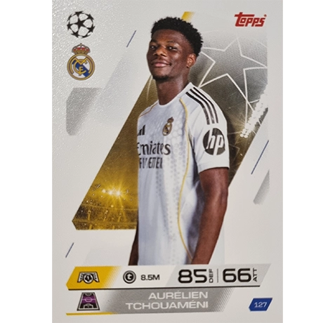 Topps Match Attax Champions League 2025/26 Karte 127 AURELIEN TCHOUAMENI