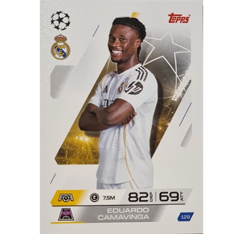 Topps Match Attax Champions League 2025/26 KARTE 128 EDUARDO CAMAVINGA