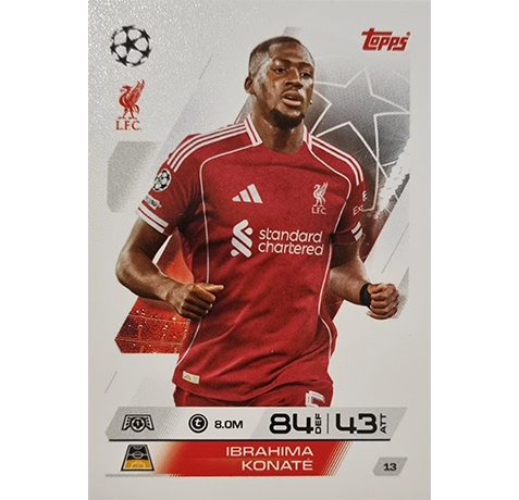 Topps Match Attax Champions League 2025/26 Karte 013 IBRAHIMA KONATE