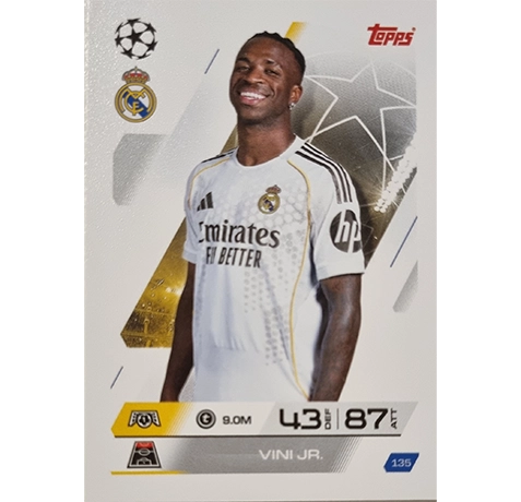 Topps Match Attax Champions League 2025/26 Karte 135 VINI JR