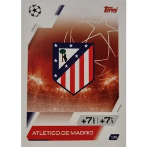 Topps Match Attax Champions League 2025/26 KARTE 136 ATLETICO DE MADRID