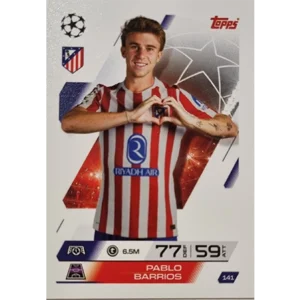Topps Match Attax Champions League 2025/26 Karte 141 PABLO BARRIOS
