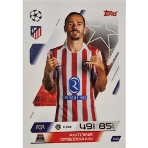 Topps Match Attax Champions League 2025/26 Karte 143 ANTOINE GRIEZMANN