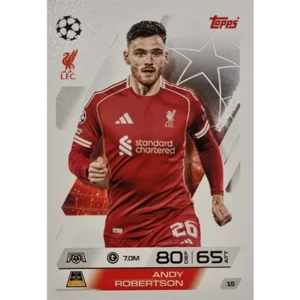 Topps Match Attax Champions League 2025/26 Karte 015 ANDY ROBERTSON