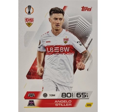 Topps Match Attax Champions League 2025/26 Karte 151 ANGELO STILLER