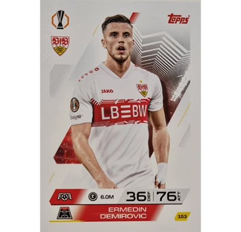 Topps Match Attax Champions League 2025/26 Karte 153 EMERDIN DEMIROVIC