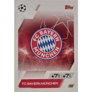 Topps Match Attax Champions League 2025/26 KARTE 154 FC BAYERN MÜNCHEN