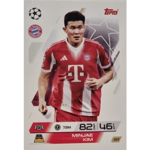 Topps Match Attax Champions League 2025/26 Karte 157 MINJAE KIM
