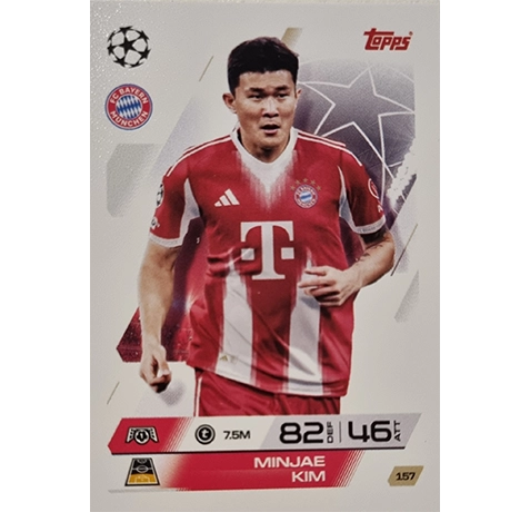 Topps Match Attax Champions League 2025/26 Karte 157 MINJAE KIM