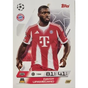 Topps Match Attax Champions League 2025/26 Karte 159 DAYOT UPAMECANO