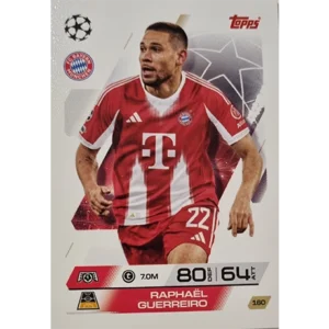 Topps Match Attax Champions League 2025/26 KARTE 160 RAPHAEL GUERREIRO
