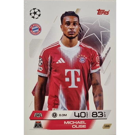 Topps Match Attax Champions League 2025/26 KARTE 168 MICHAEL OLISE