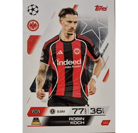 Topps Match Attax Champions League 2025/26 KARTE 183 ROBIN KOCH