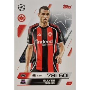 Topps Match Attax Champions League 2025/26 KARTE 188 ELLYES SKHIRI