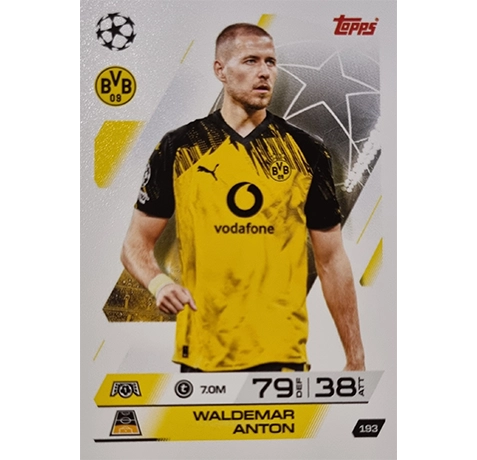 Topps Match Attax Champions League 2025/26 KARTE 193 WALDEMAR ANTON