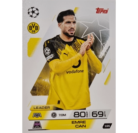 Topps Match Attax Champions League 2025/26 KARTE 195 EMRE CAN