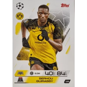 Topps Match Attax Champions League 2025/26 KARTE 198 SERHOU GUIRASSY