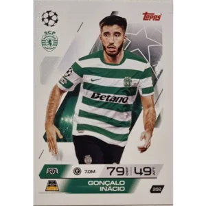 Topps Match Attax Champions League 2025/26 KARTE 202 CONCALO INACO