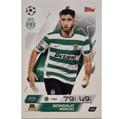 Topps Match Attax Champions League 2025/26 KARTE 202 CONCALO INACO