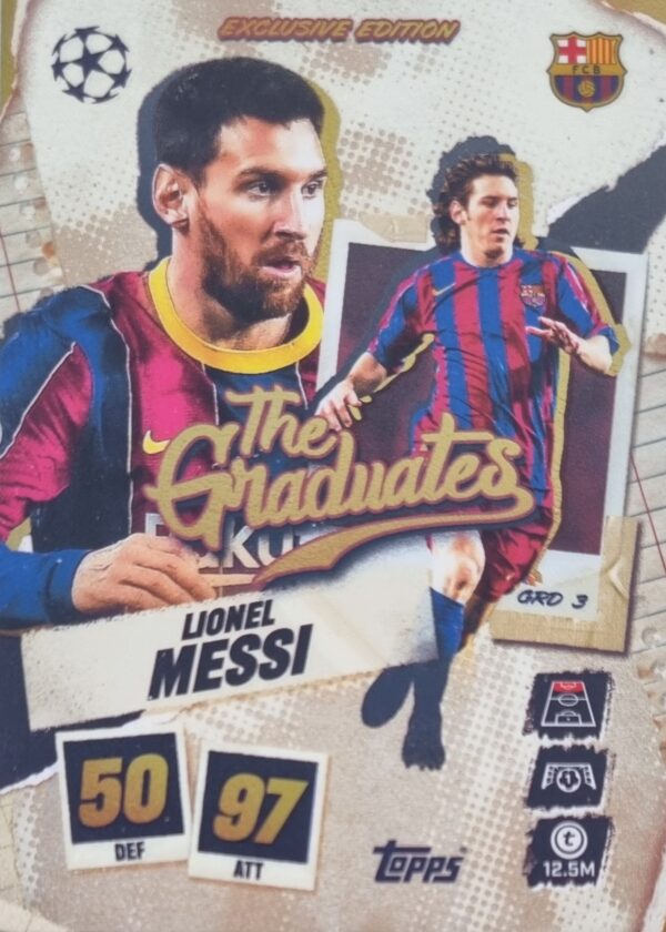 Topps Match Attax Champions League 2025/26 The Graduates GDR 3 LIONEL MESSI