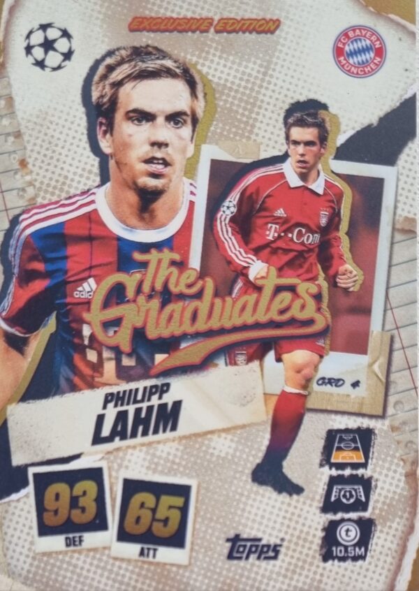 Topps Match Attax Champions League 2025/26 The Graduates GDR 4 PHILIPP LAHM