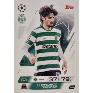 Topps Match Attax Champions League 2025/26 KARTE 206 FRANCISCO TRINCAO