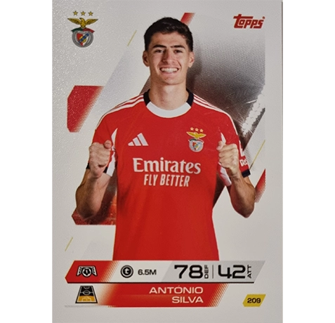 Topps Match Attax Champions League 2025/26 KARTE 209 ANTONIO SILVA