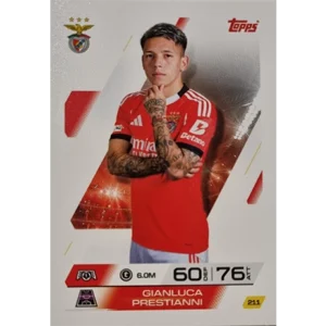 Topps Match Attax Champions League 2025/26 KARTE 211 GIANLUCA PRESTIANNI