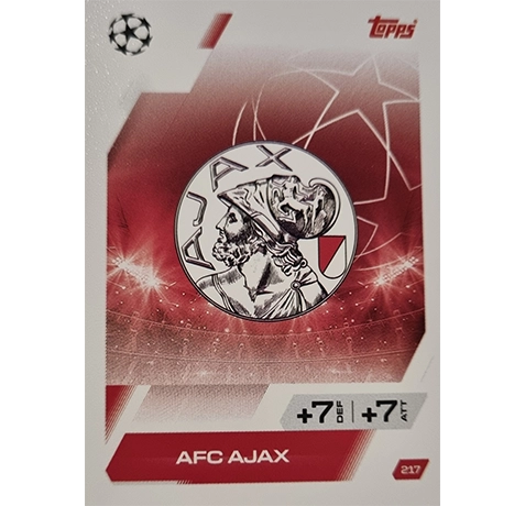 Topps Match Attax Champions League 2025/26 KARTE 217 AFC AJAX
