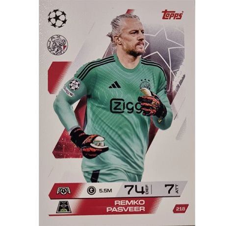 Topps Match Attax Champions League 2025/26 KARTE 218 REMKO PASVEER