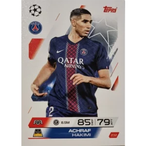 Topps Match Attax Champions League 2025/26 KARTE 232 ACHRAF HAKIMI